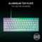 Razer Huntsman V3 Pro Mini - 60% Analog Optical Esports Keyboard - White Edition - US Layout – FRML