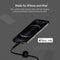 Belkin Usb-C To Lighting, Braid Sil, 1M, Black Magnetic Management