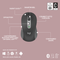 Logitech Signature Mk950 Slim Wireless Combo Graphite