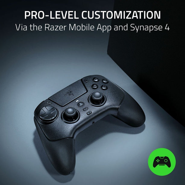 Razer Raiju V3 Pro - Wireless Gaming Controller for PlayStation 5 & PC - Black - NASA + AP Packaging