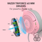 Razer Kraken Kitty V3 X Wired RGB Gaming Headset with Kitty Ears Ultra-Lightweight Quartz Edition - FRML - RZ04-05350100-R3M1