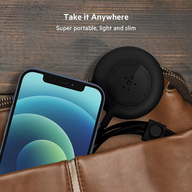 Belkin Magnetic Portable Wireless Charger Pad 7.5W White