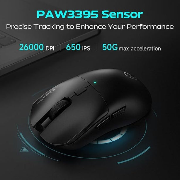 EDIFIER HECATE G3M PRO SILENT GAMING MOUSE TRANS WHITE