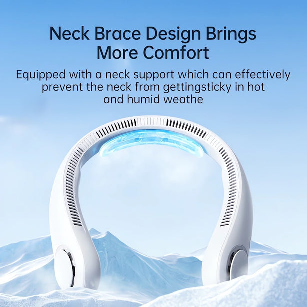 JISULIFE NECK FAN LIFE4-BLUE