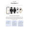(No ECG Function) Withings ScanWatch Vitals Sand 38mm Sport Watches