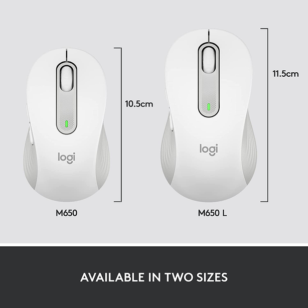 Logitech Signature M650 Medium Wireless Bluetooth Mouse