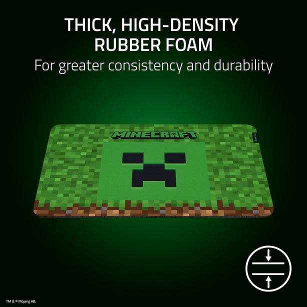 Razer Gigantus V2 - Soft Gaming Mouse Mat - Medium - Minecraft Edition - FRML Packaging