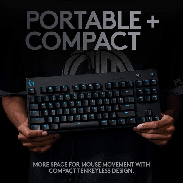 Logitech G Pro Mechanical Rgb Keyboard (Gx-Blue Clicky)