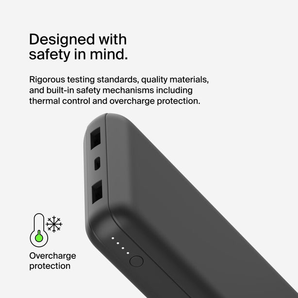 Belkin Boost Up Charge Usb-C Power Bank 20K Black