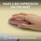 Logitech Pebble Mouse 2 M350S - Tonal Rose
