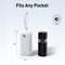 iWALK PowerMini 10000mAh Ultra-Compact Power Bank with Built-in Type-C Cable – 22.5W Fast Charging (UBP001)White