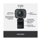 Logitech for Creators StreamCam - Premium Webcam for Streaming and Video Content Creation, Full HD 1080p 60 fps, Premium Glass Lens, Smart Autofocus, USB Connection, for PC, Mac