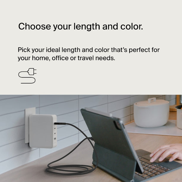 Belkin Usb-C To C Pd3.1 Cable 2M Up To 240W White