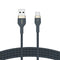 Belkin Usb-A To Usb-C, Braid Sil, 1M, Blue Magnetic Management