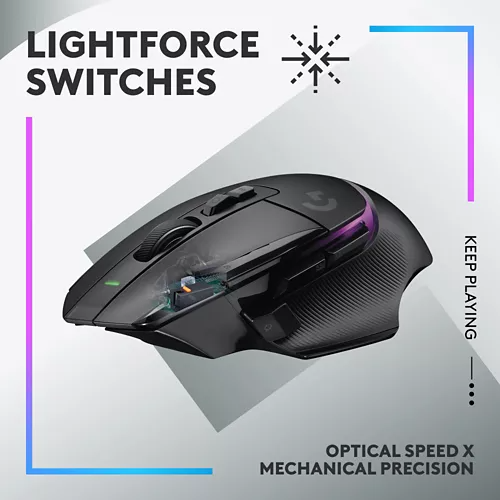 Logitech G502 X Plus Lightspeed Rgb Mouse