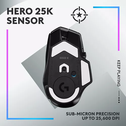 Logitech G502 X Plus Lightspeed Rgb Mouse