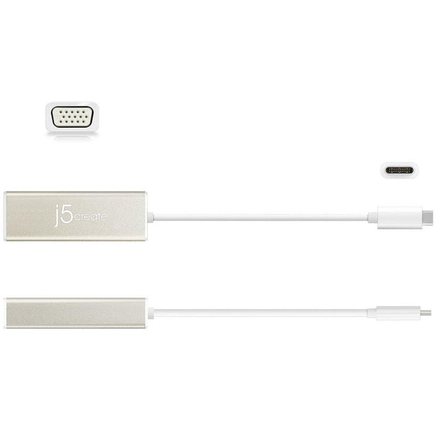 J5create USB Type-C To VGA Video Adaptor