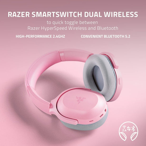 Razer Barracuda - Wireless Multi-Platform Gaming And Mobile Headset - Mercury White
