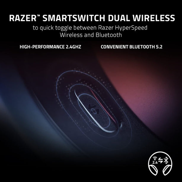 Razer Barracuda - Wireless Multi-Platform Gaming And Mobile Headset - Mercury White
