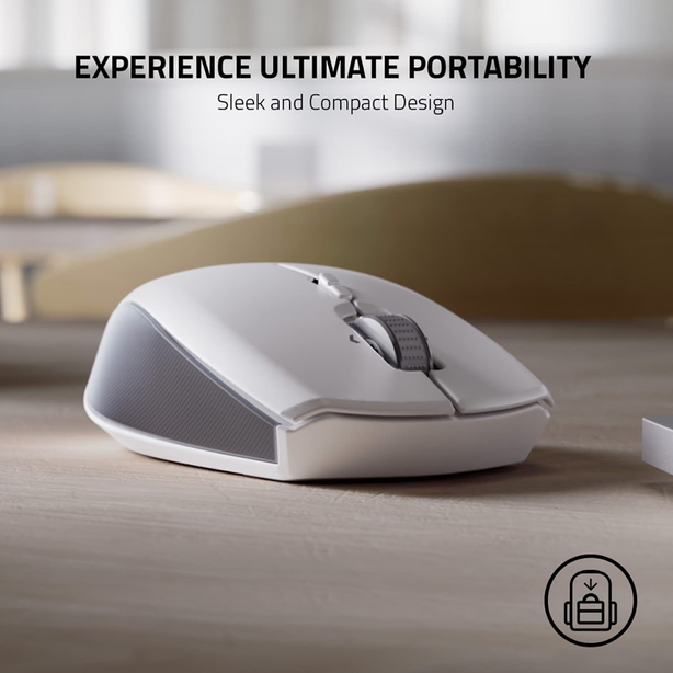 Razer Pro Click Mini - Compact Wireless Mouse for Productivity & Travel - White