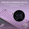 Razer Ornata V3 Tenkeyless - Low Profile Gaming Keyboard - US Layout - Kuromi Edition - FRML Packaging
