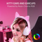 Razer Kraken Kitty V2 BT - Wireless Bluetooth RGB Headset with Kitty Ears - White Edition - FRML Packaging