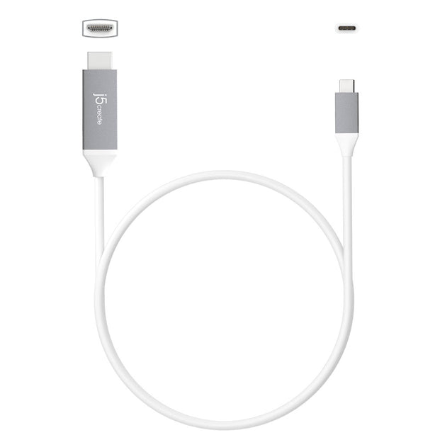 J5Create USB Type-C To 4K HDMI Cable 1.5M