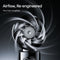 JISULIFE 9S Pro Handheld Turbo Fan | Chrome Mirror LED Display | Ultra Strong Wind | Pocket Size Portable Cooling Fan