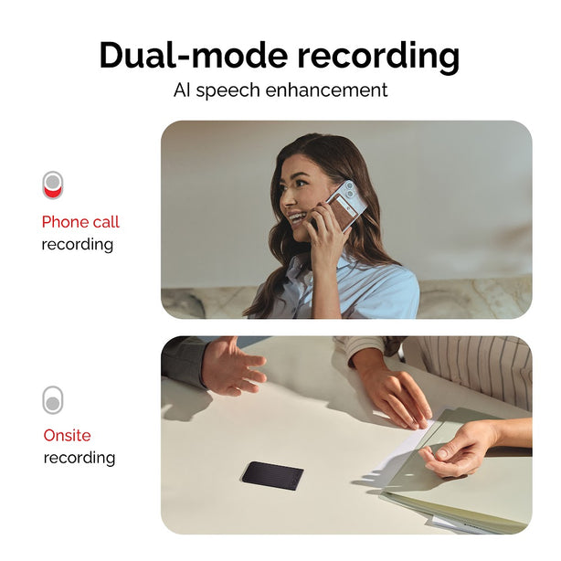 PLAUD NOTE AI Voice Recorder -Transcribe & Summarize, Support 112 Languages, For Lectures, Meetings, Calls