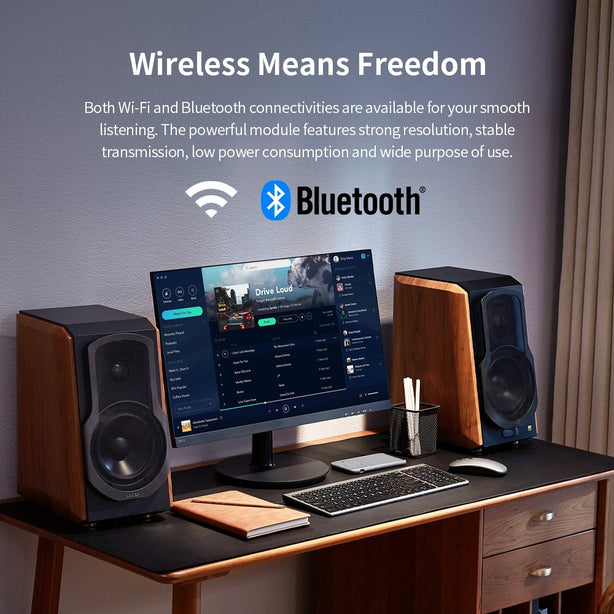 Edifier Bookshelf S1000W Wireless Hi-Fi Speaker 120W