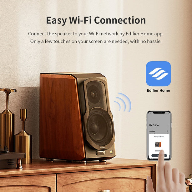 Edifier Bookshelf S1000W Wireless Hi-Fi Speaker 120W