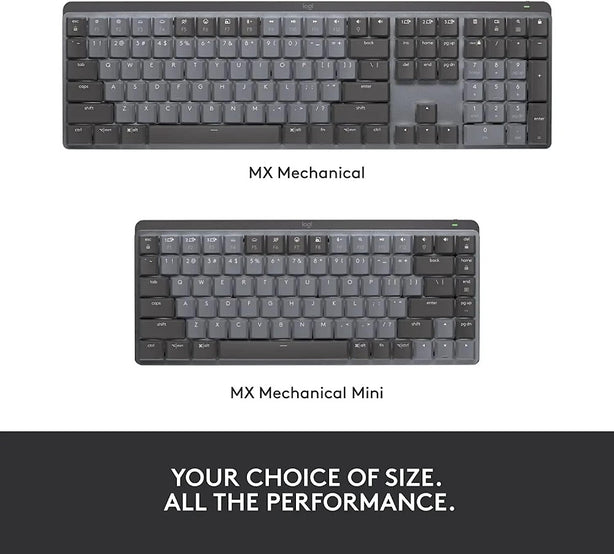 Logitech Mx Mechanical Mini Wireless Keyboard Graphite