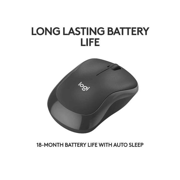 Logitech M240 Silent Bluetooth Mouse - Graphite