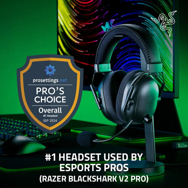 Razer Blackshark V2 Pro (2023) - Wireless Gaming Headset - Frml Packaging