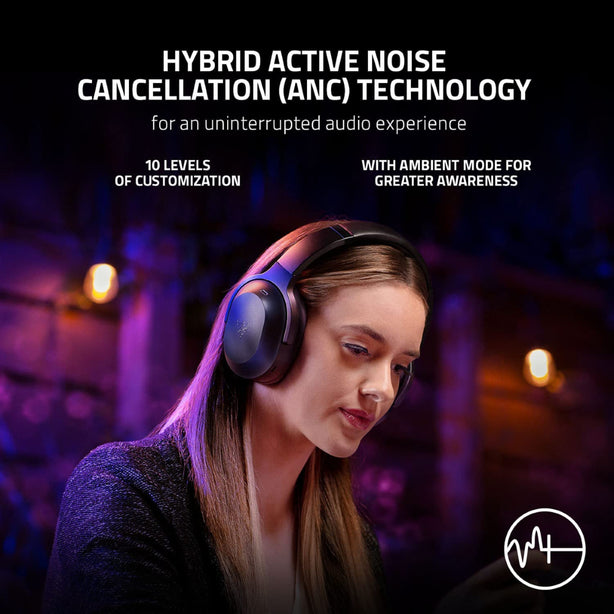 Razer Barracuda Pro - Wireless Gaming Headset With Hybrid Anc