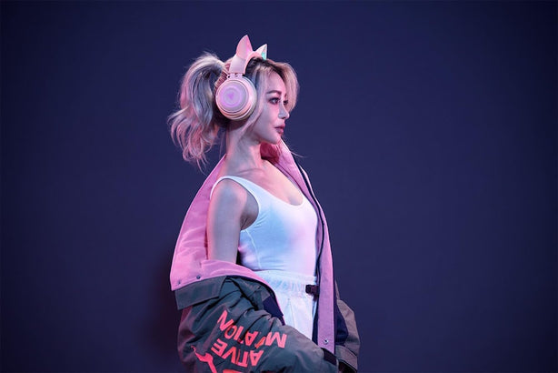 Razer Kraken Kitty Chroma Usb Gaming Headset