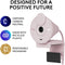 Logitech Brio 300 Full Hd Webcam - Rose