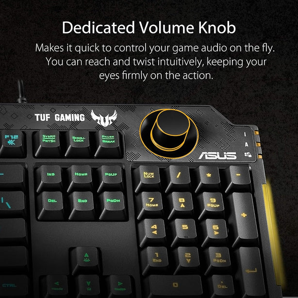 Asus TUF Gaming K1 Wired RGB Mechanical Keyboard