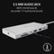 Razer Usb C Dock - 11-In-1 Multiport Adapter (Mercury Edition) - Frml Packaging