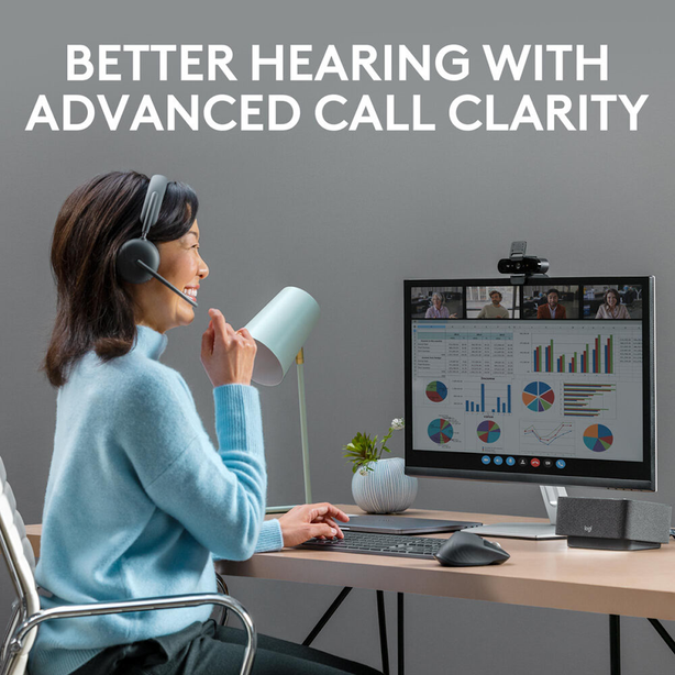 Logitech Zone Wireless 2 Teams Bluetooth Noise Cancellation Headset