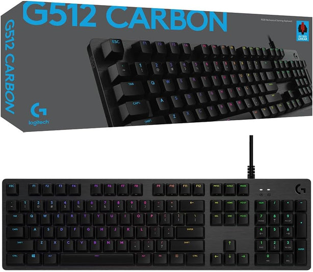 Logitech G512 Lightsync RGB Mechanical Gaming Keyboard GX-Switches
