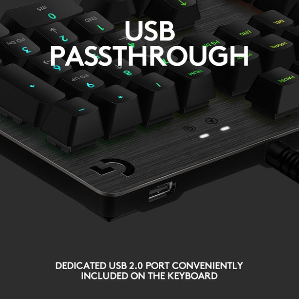 Logitech G512 Lightsync RGB Mechanical Gaming Keyboard GX-Switches