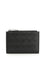 Bottega Veneta Woven Card Holder With Zip - Black
