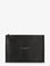 Givenchy Leather clutch bag with lettering logo on the front - Black