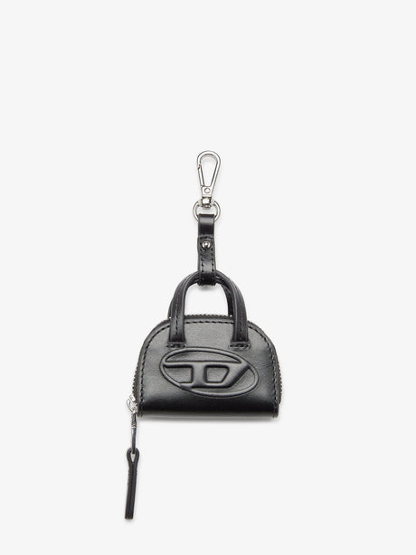 Diesel 1Dr Dome Charms PVC keychain - Nero