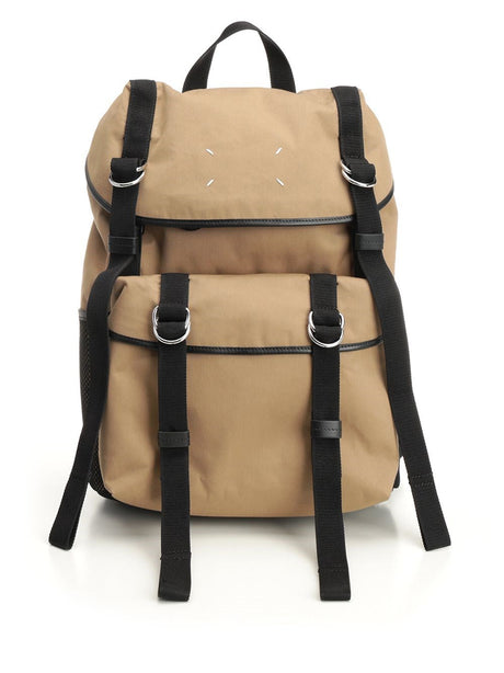 Maison Margiela Medium High-Tech Backpack - Beige