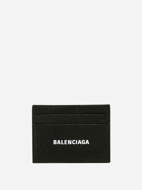 Balenciaga Leather card holder - Blackwhite