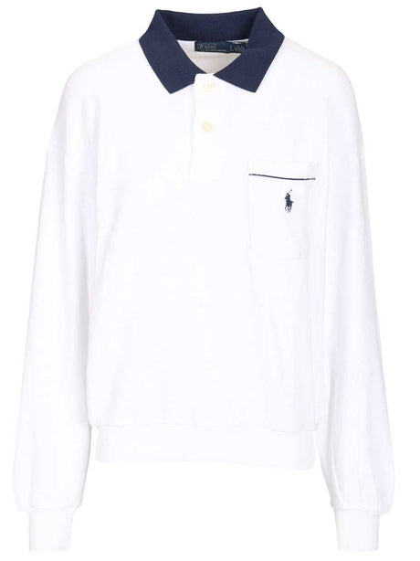 Polo Ralph Lauren Long Sleeve Polo - White