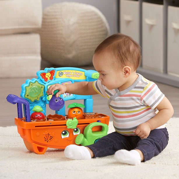 LeapFrog Water and Count Veggie Garden | Pretend Play | Role Playing Toy | 9 months+