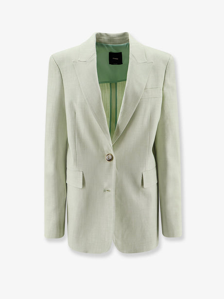 Pinko Faith viscose blend blazer - Acquamarine